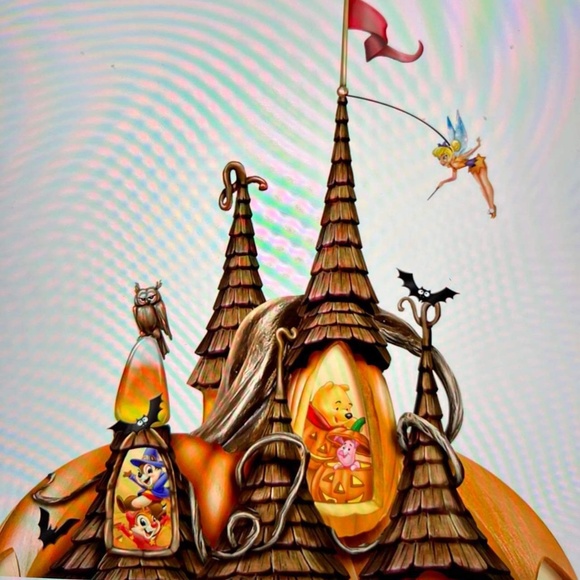 Bradford Exchange Disney Enchanted Pumpkin Castle - Picture 4 of 5